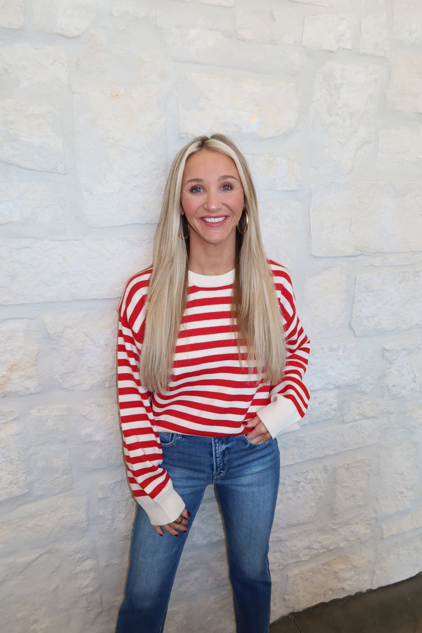 Savannah Striped Pullover