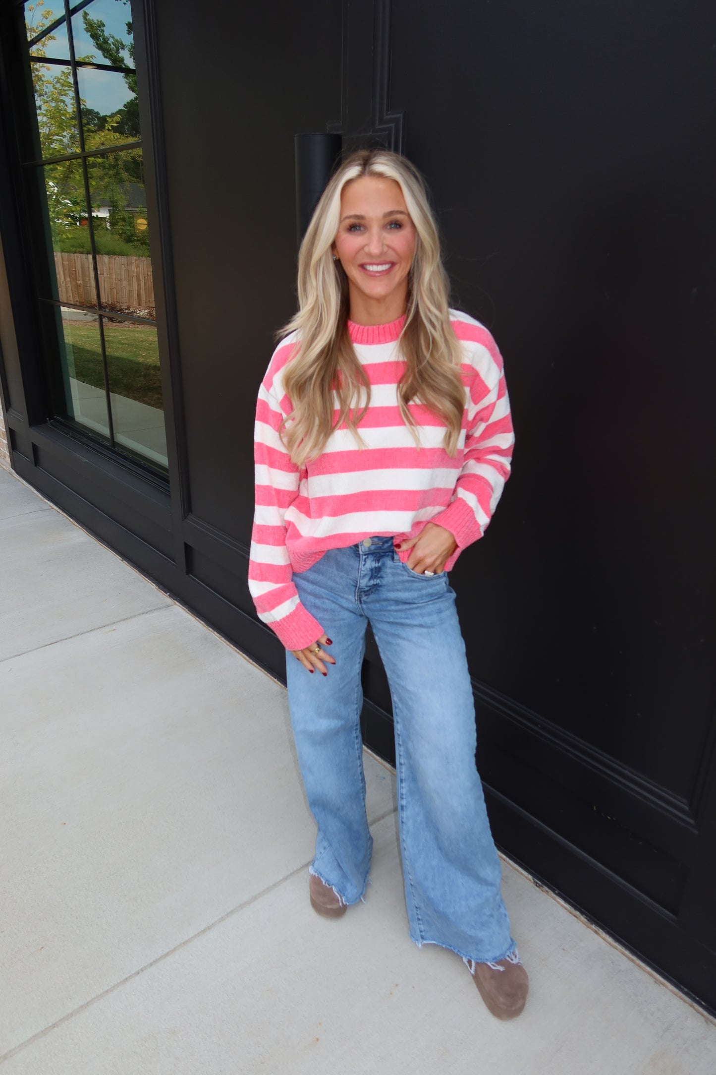 Andie Striped Sweater