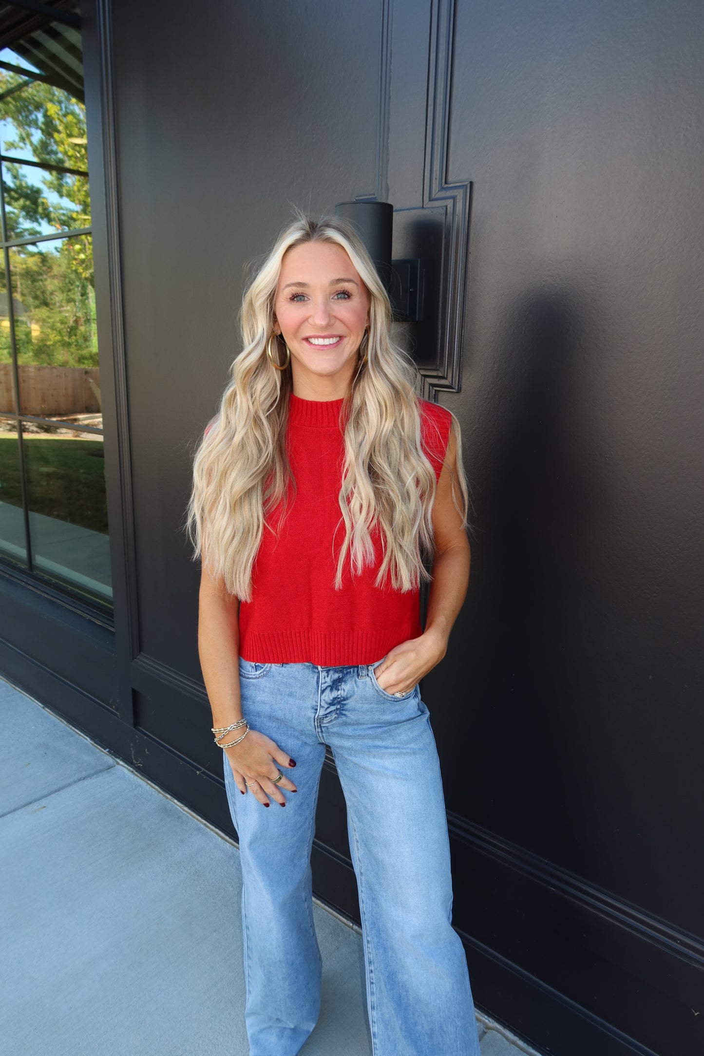 Harper Knit Sleeveless Top