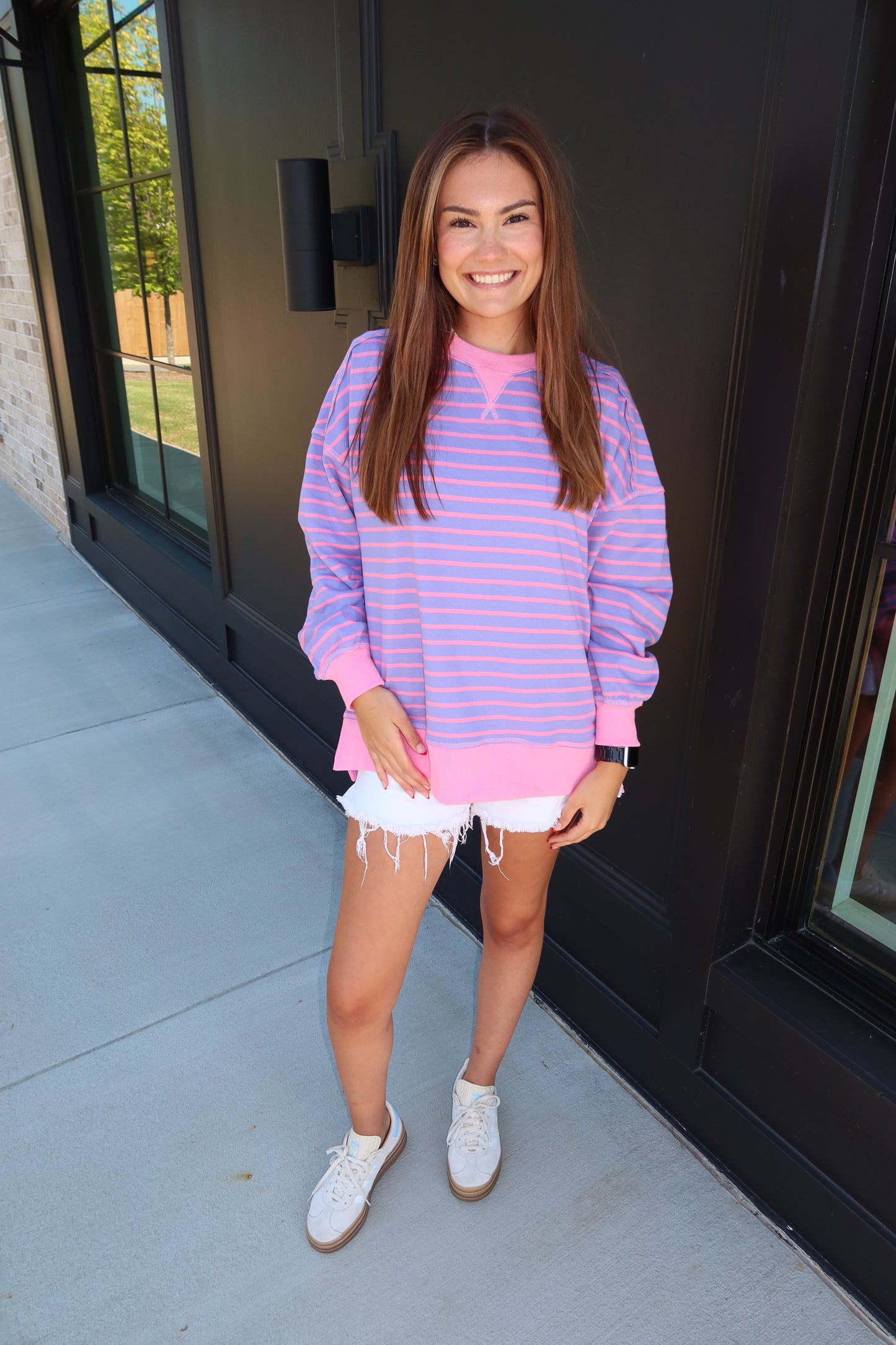 Candy Stripped Sweatshirt