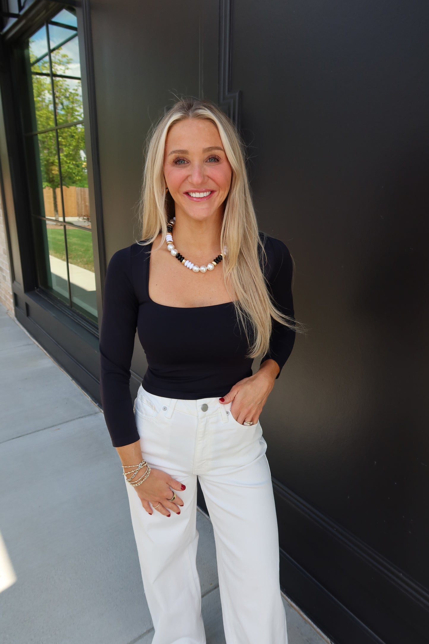 Long Sleeve Crop Top