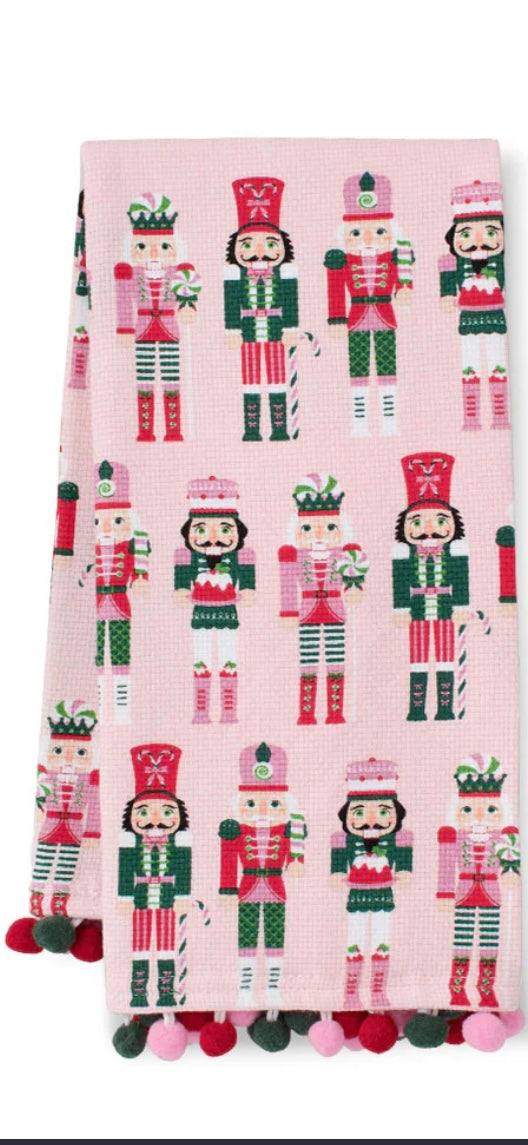 Sugar Plum Soldiers Tea Towel