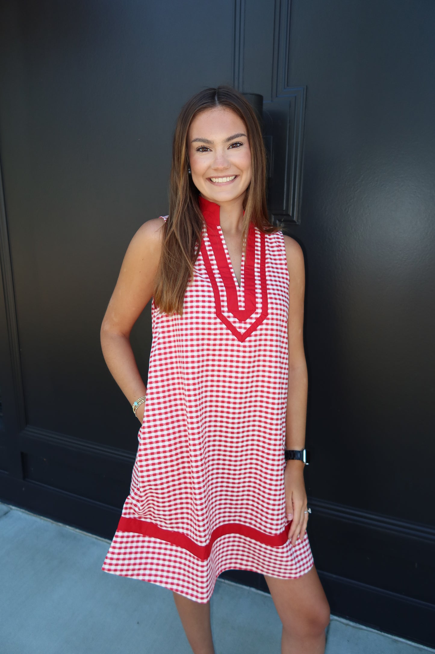 The Hampton Gingham Dress