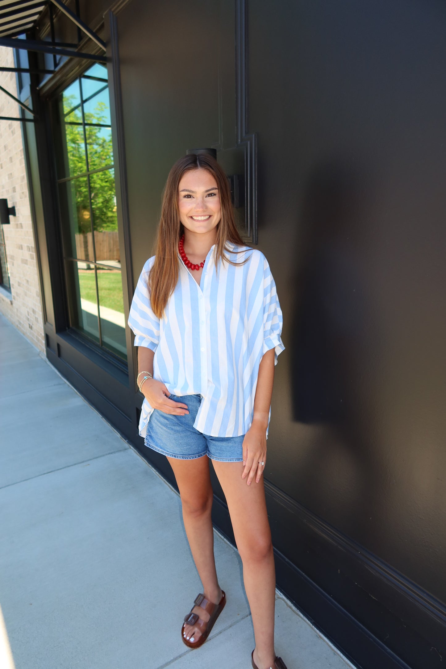 American Honey Striped Top