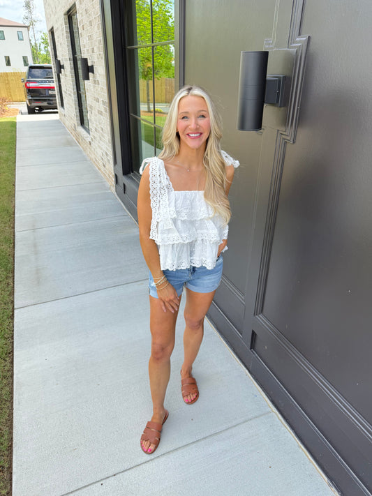 Mable Lace Top