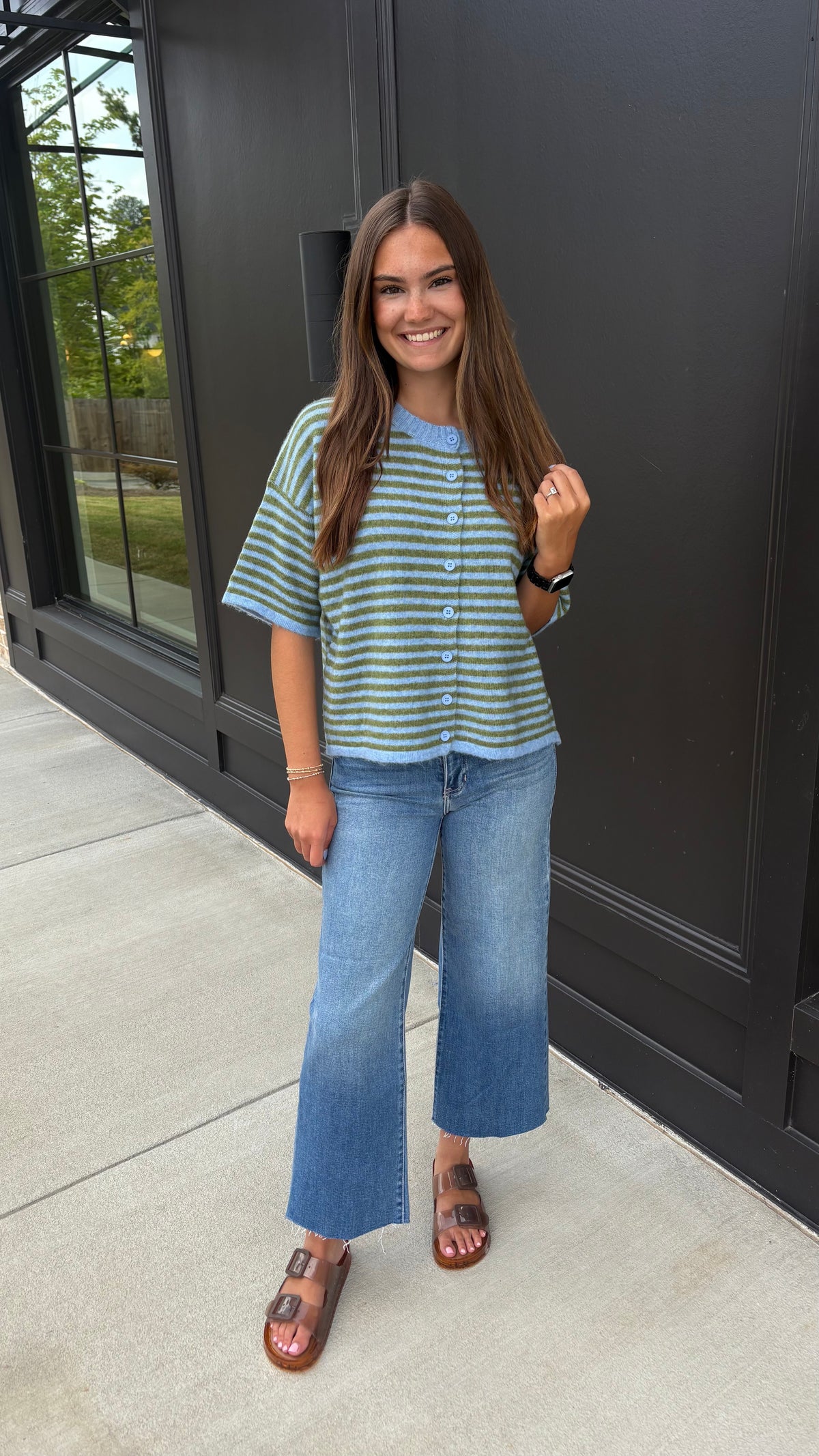 Poppy Stripped Cardigan