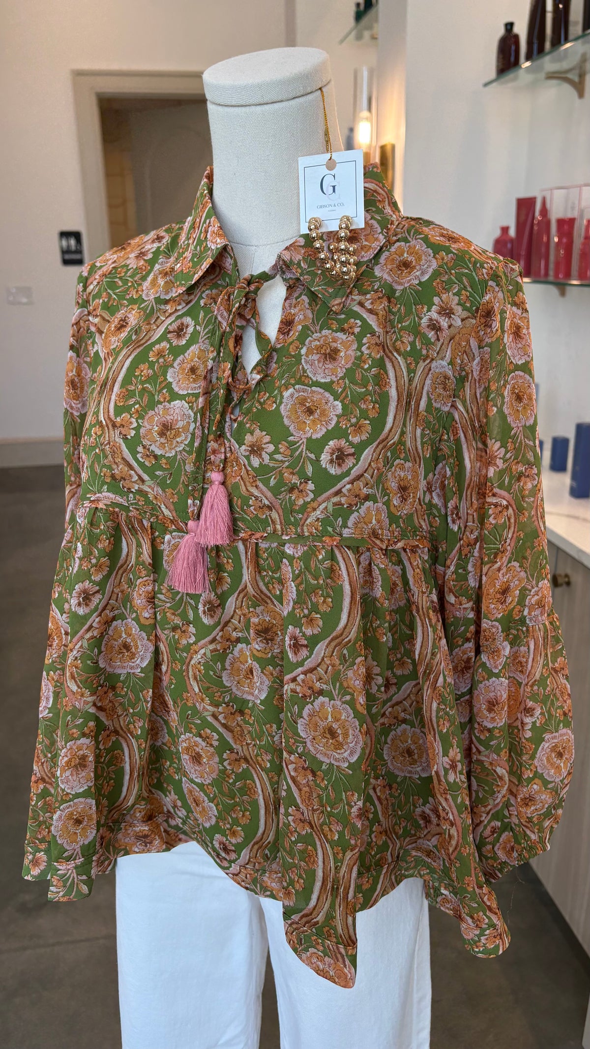 Olivia Floral Blouse