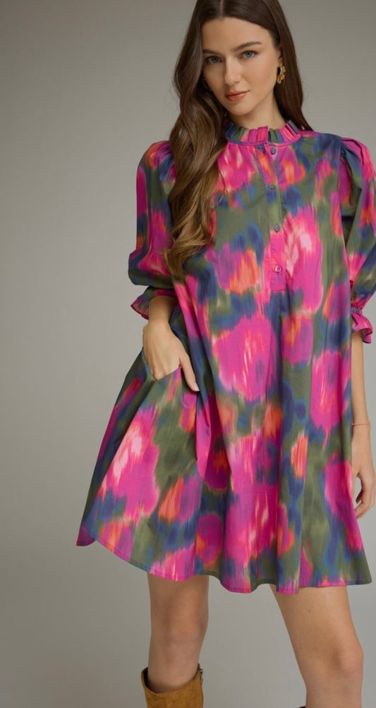 Ali Abstract Dress