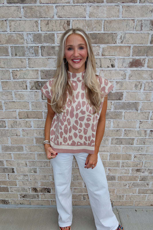 Piper Patterned Top