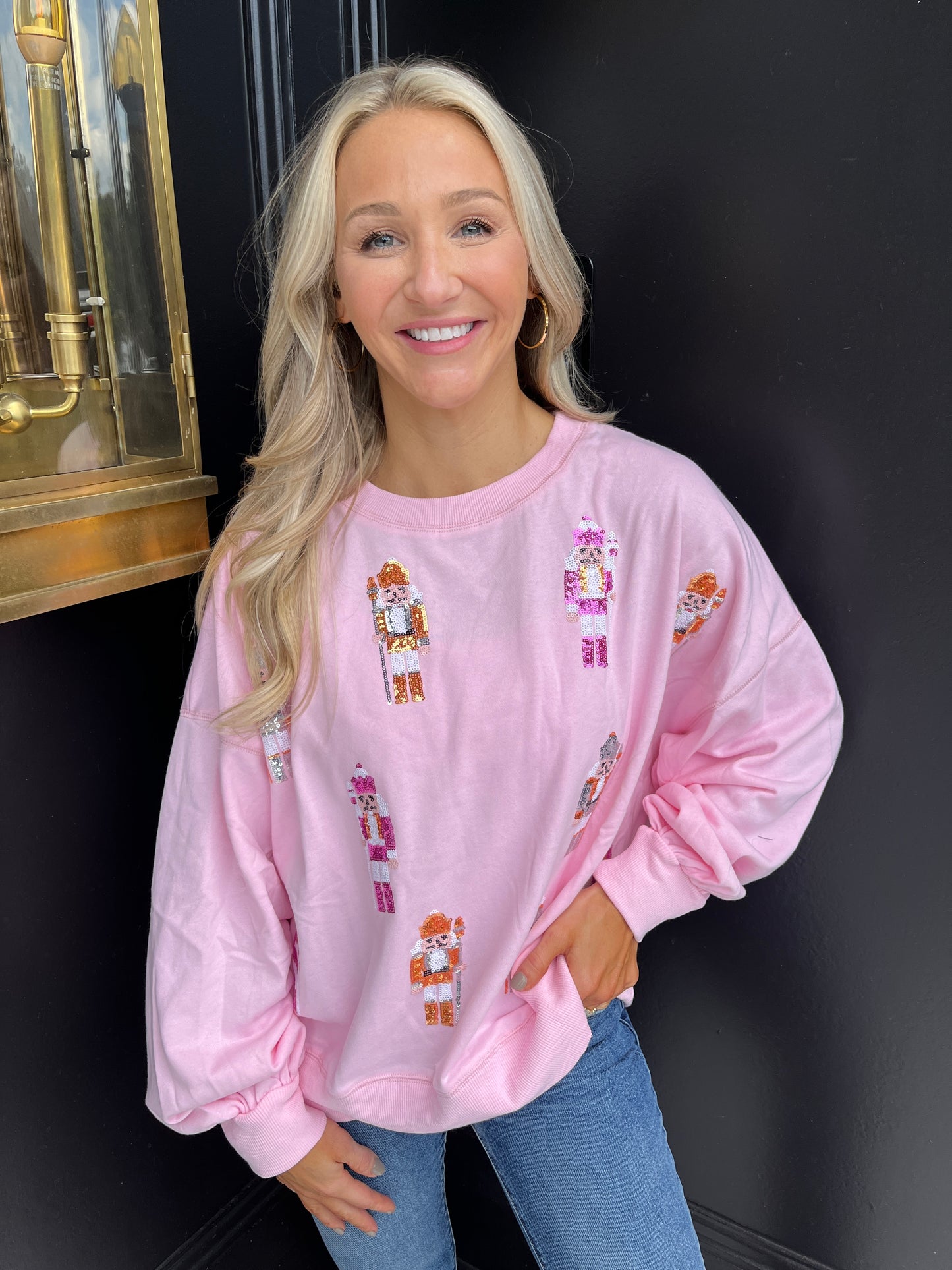 Oversized Nutcracker Sweatshirt