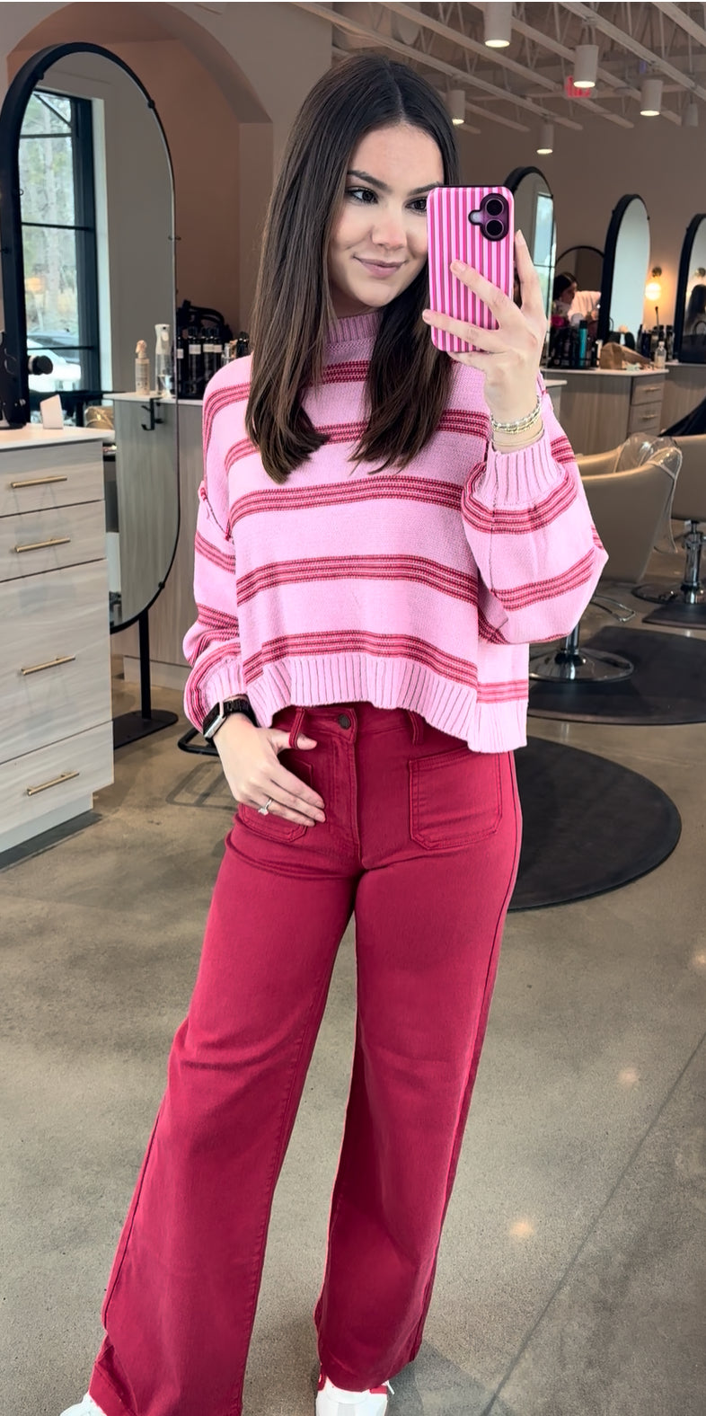 Lily Stripped Sweater