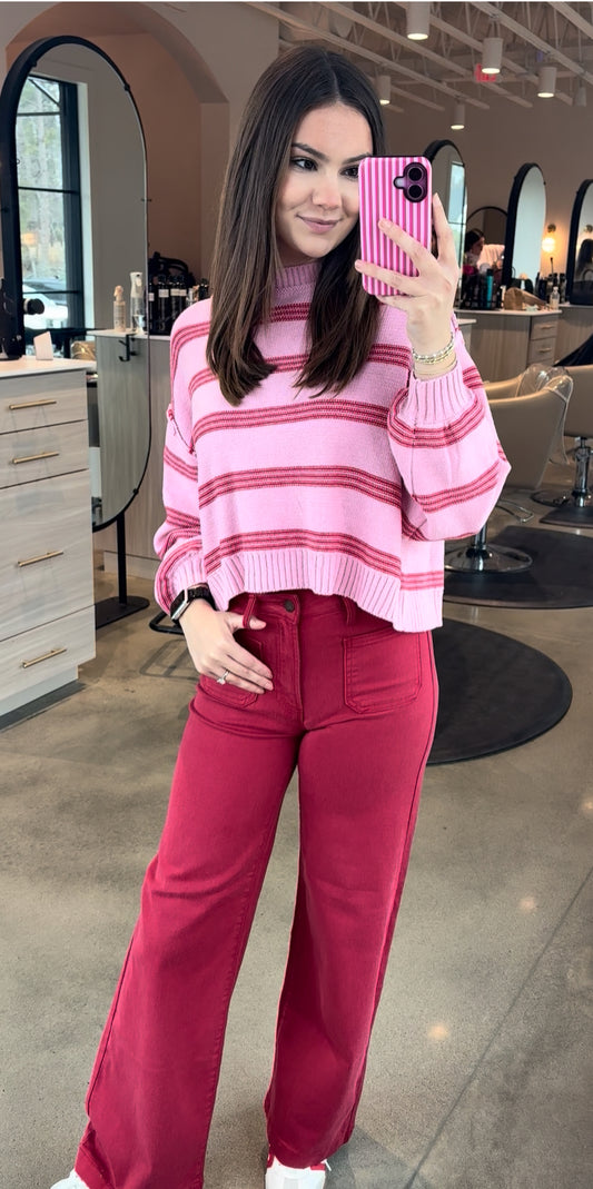 Lily Stripped Sweater