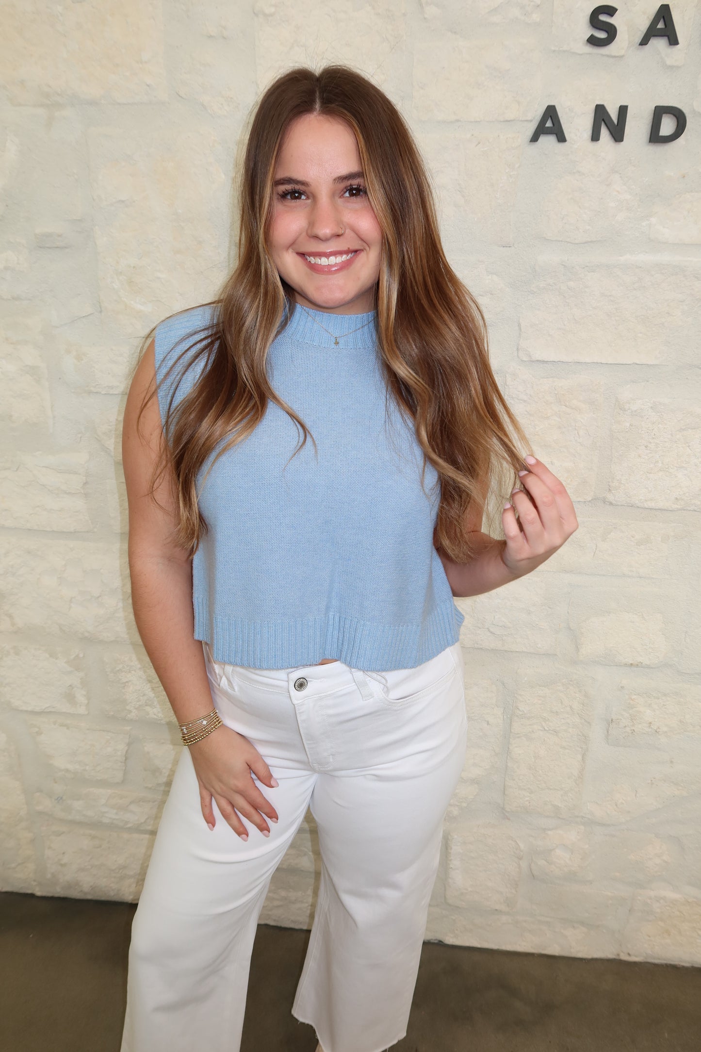 Harper Knit Sleeveless Top
