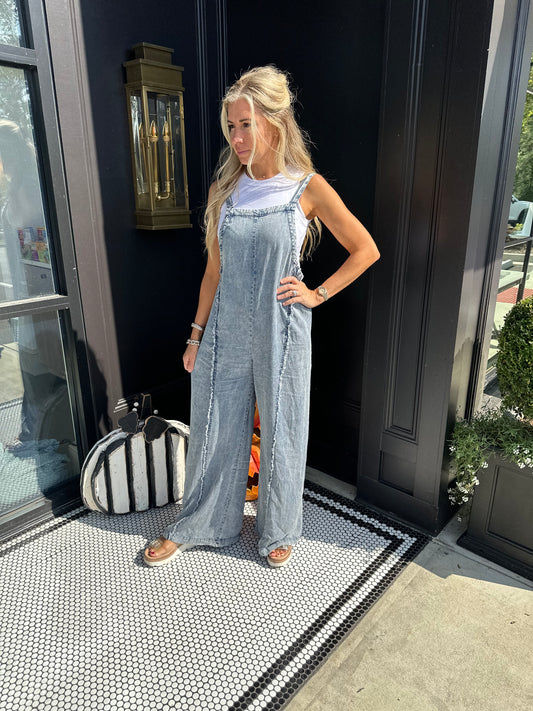 Kaylee Denim Jumpsuit