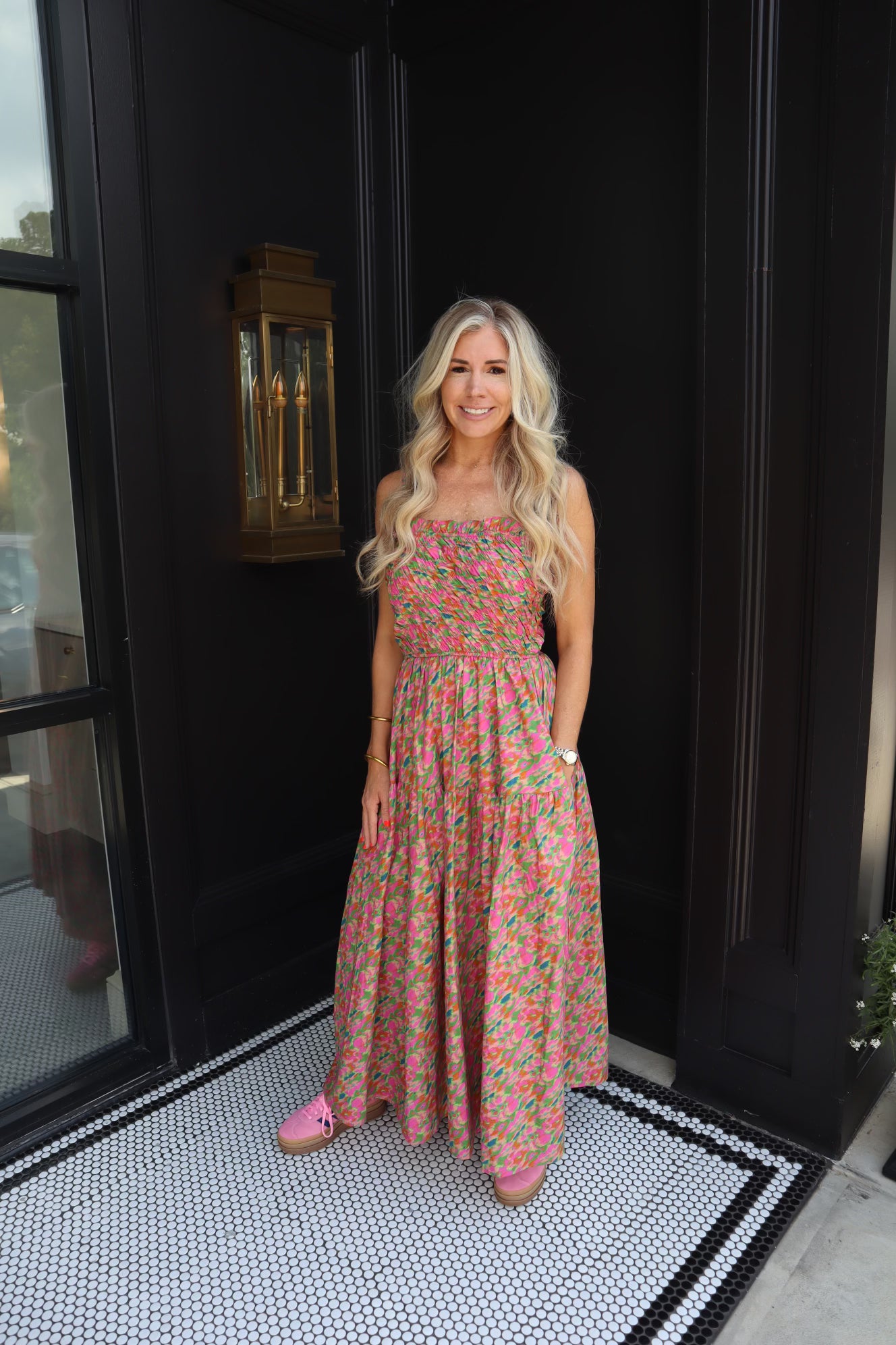 Megan Floral Maxi