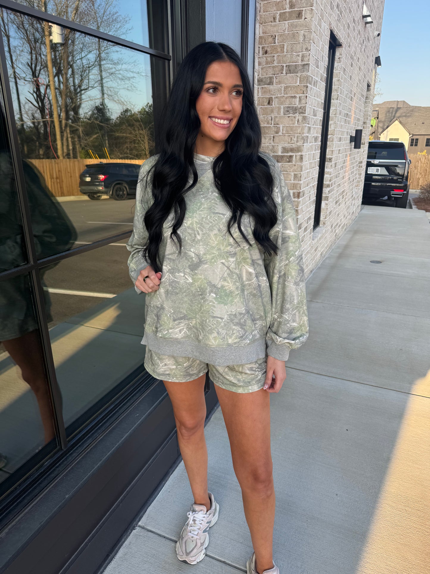 Carrie Camo Sweatshirt