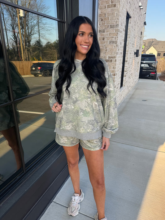 Carrie Camo Sweatshirt