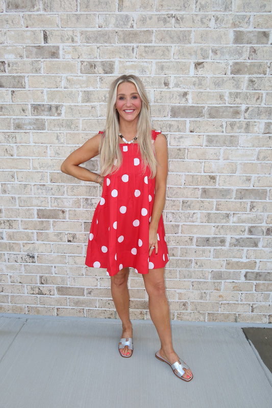 Carrie Polka Dot Dress