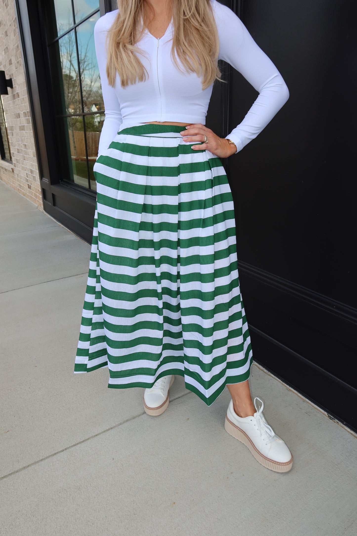 Course to Cocktails Skirt