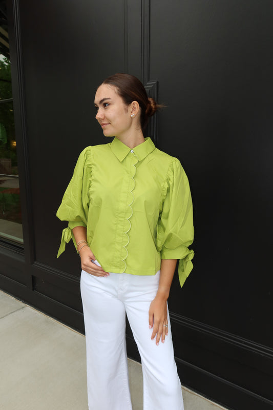 Key Lime Cutie Top