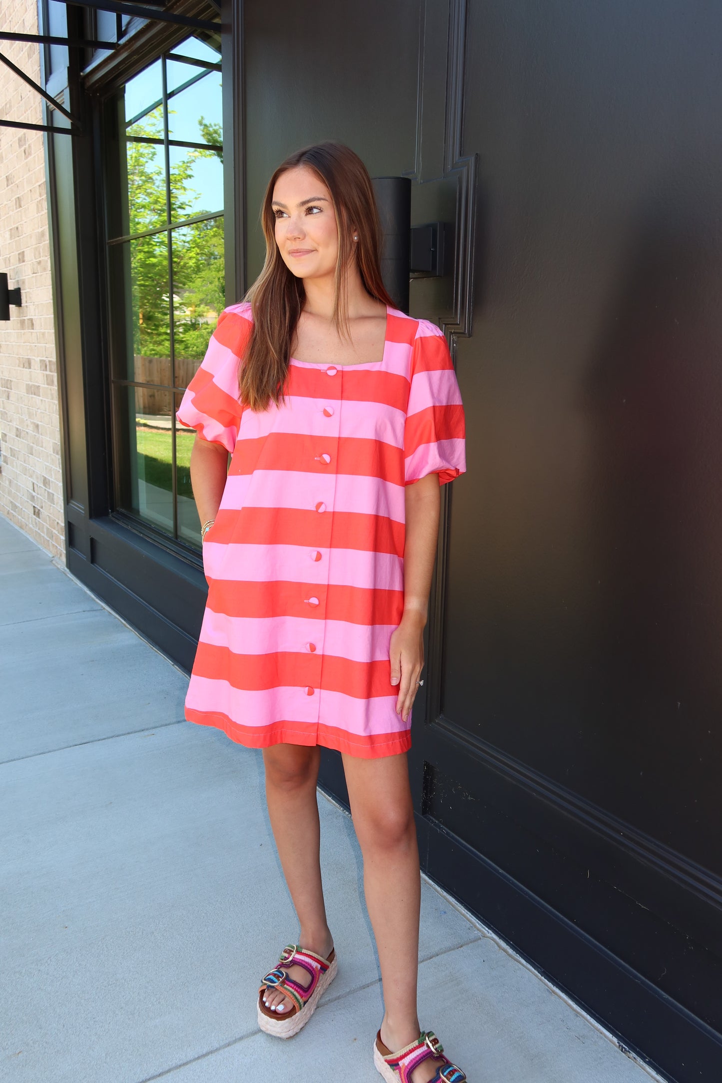 Sorbet Stripe Dress