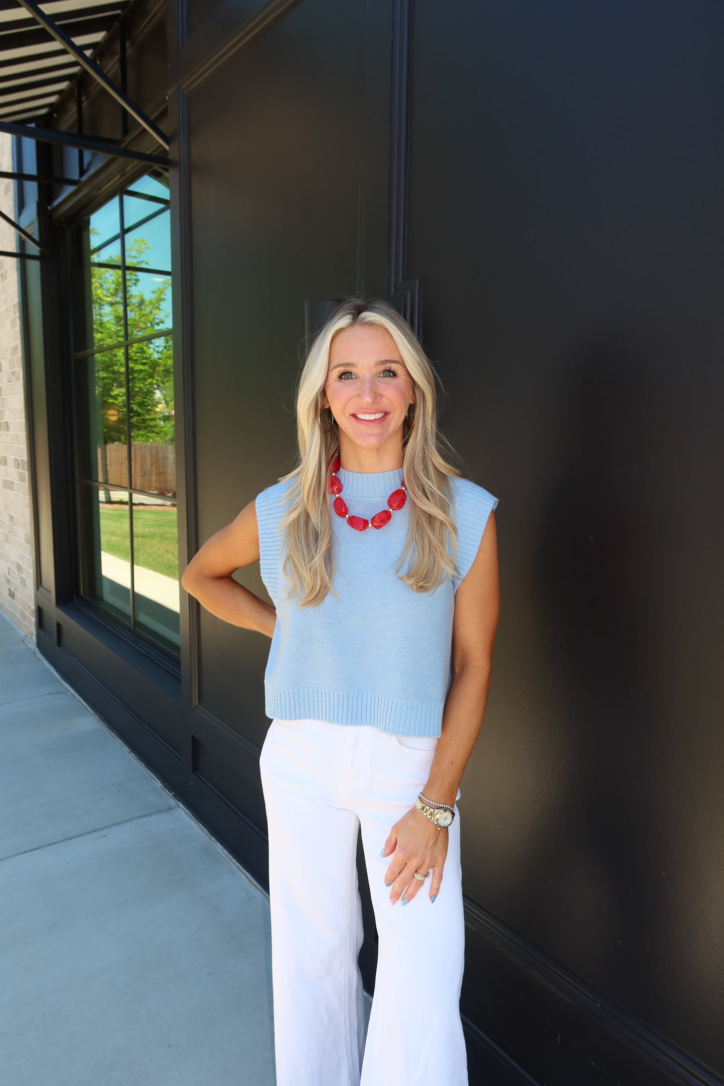 Harper Knit Sleeveless Top