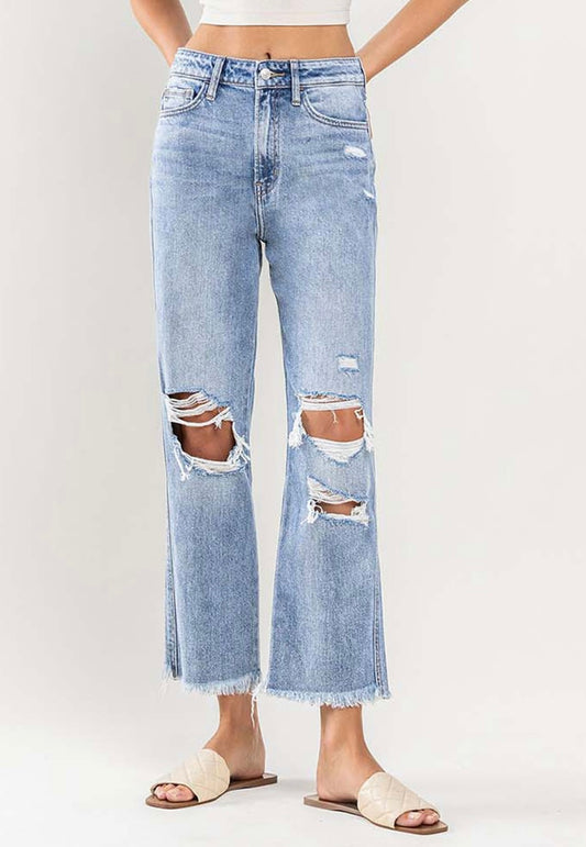 Laura Distressed Denim