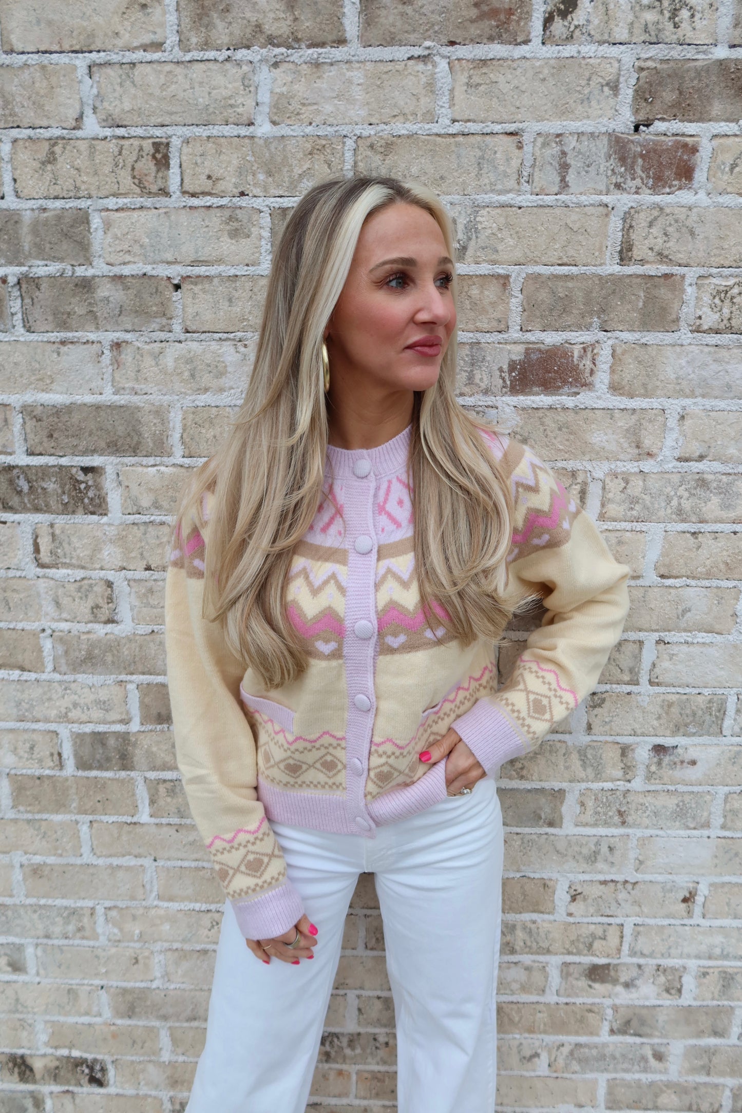 Sara Patterned Sweater