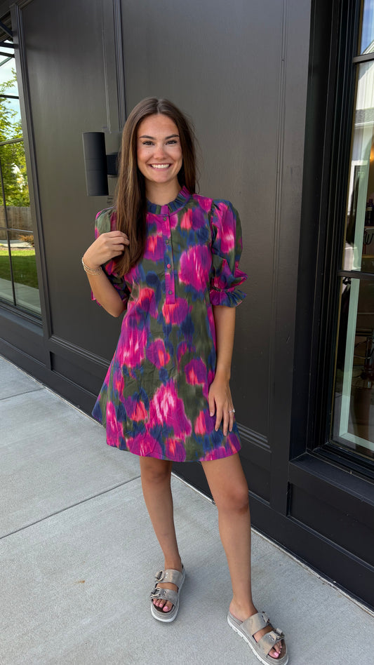 Ali Abstract Dress
