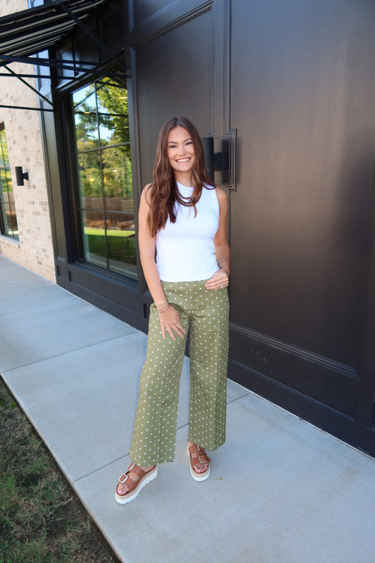 Polly Polka Dot Pants