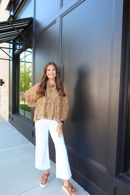 Olivia Floral Blouse