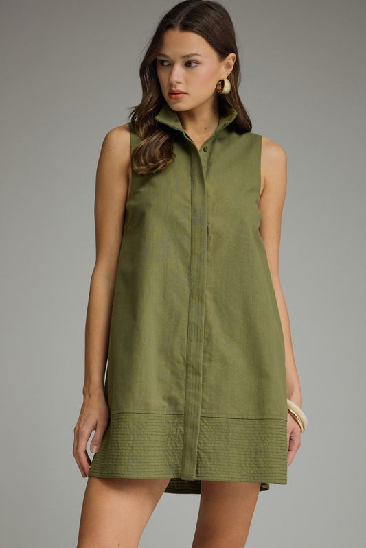 Elizabeth Olive Dress